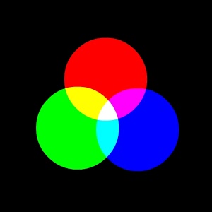 three colours